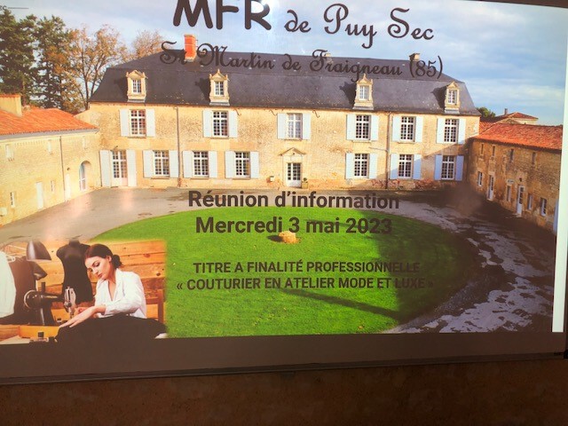 2023_MFR Puy Sec Réunion d'information
