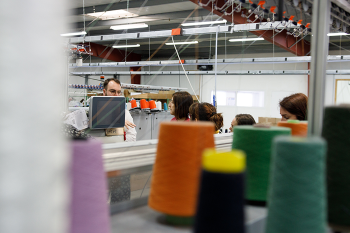 REAL STAMM - visiteurs machine à tricoter 1